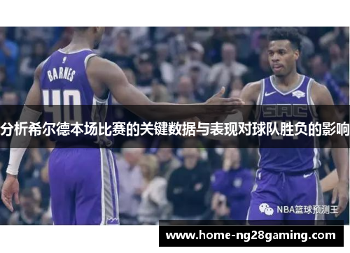 分析希尔德本场比赛的关键数据与表现对球队胜负的影响 分析希尔德本场比赛的关键数据与表现对球队胜负的影响